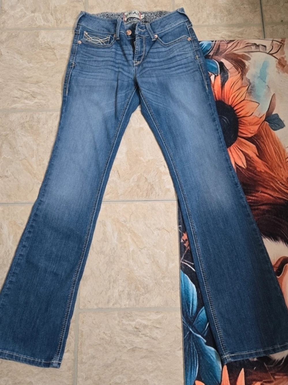 Ariat Women's Medium Blue Bootcut Jeans